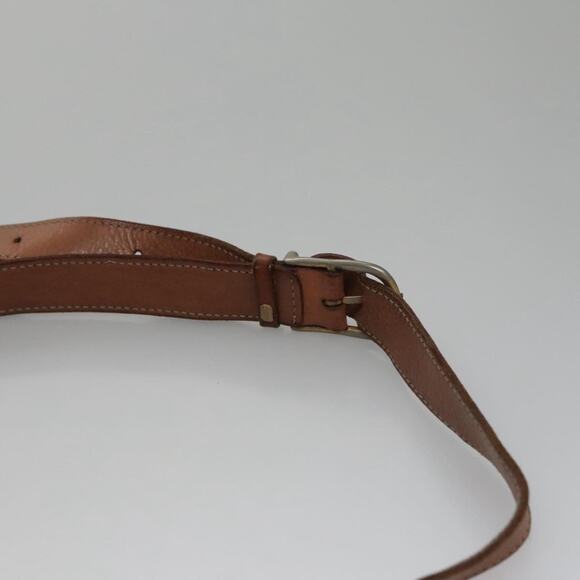 CELINE Macadam Canvas Shoulder Bag Pvc Leather Brown Gold - Picture 8 of 12